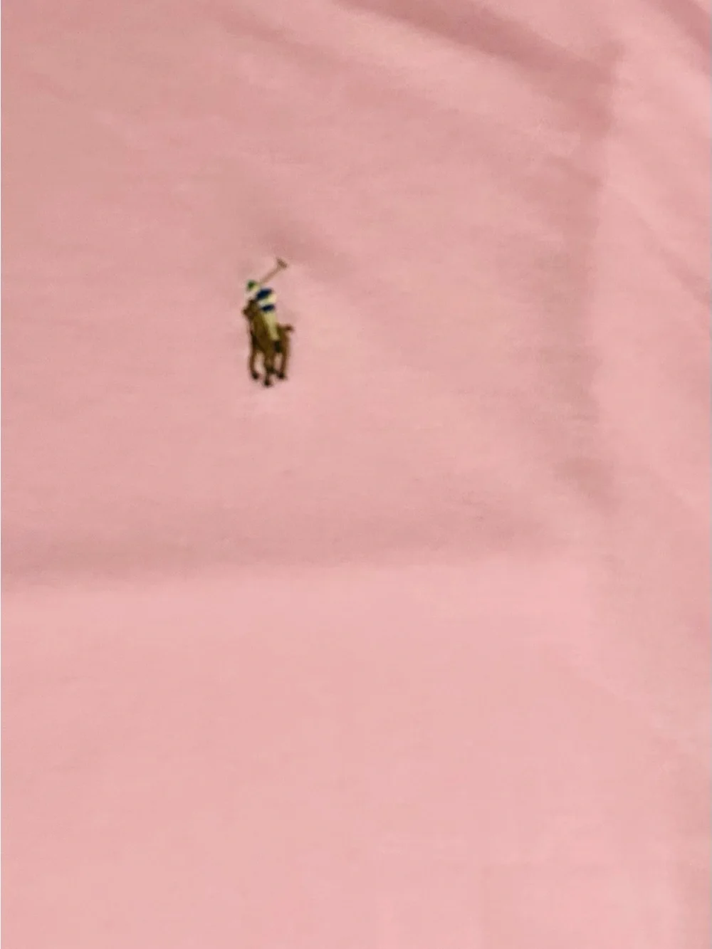Ralph Lauren Men’s Polo Shirt in Pink with Embroidered Colored Pony 3XLT